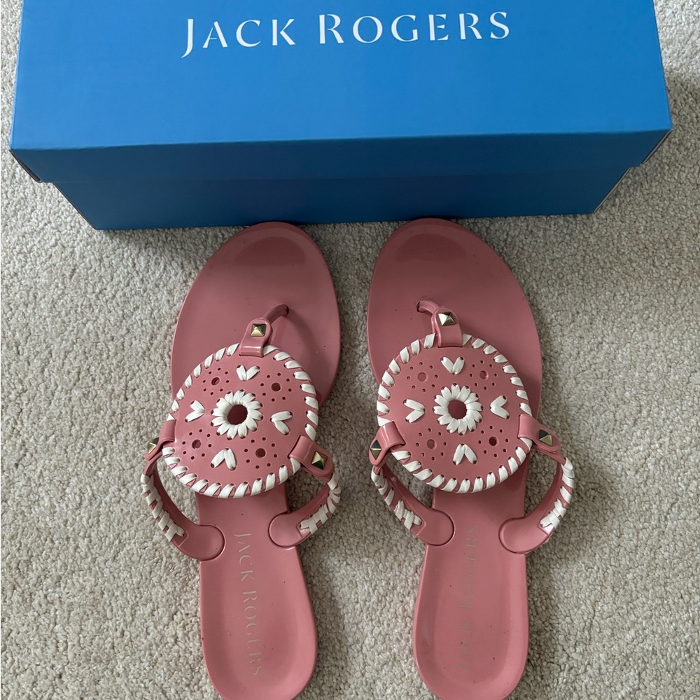 Jack Rogers Jelly Sandals. New in Box! Size 8